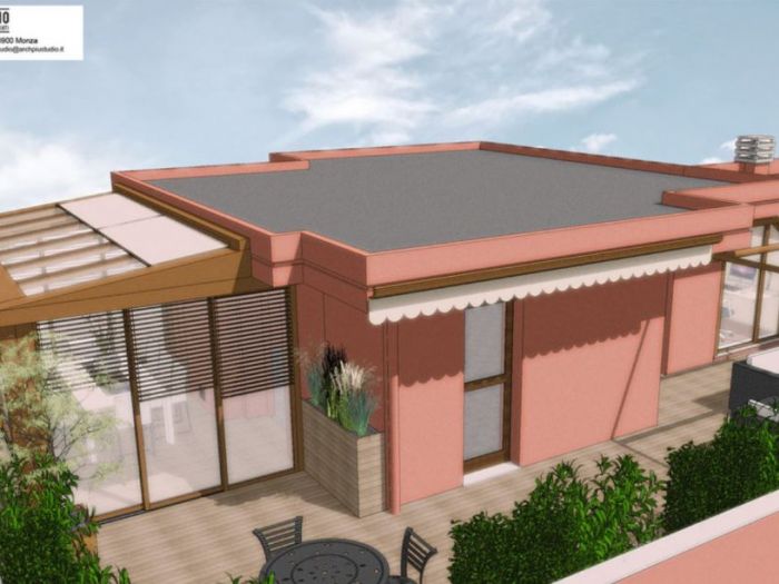 Archisio - Arch Studio - Progetto Terrazza in brianza