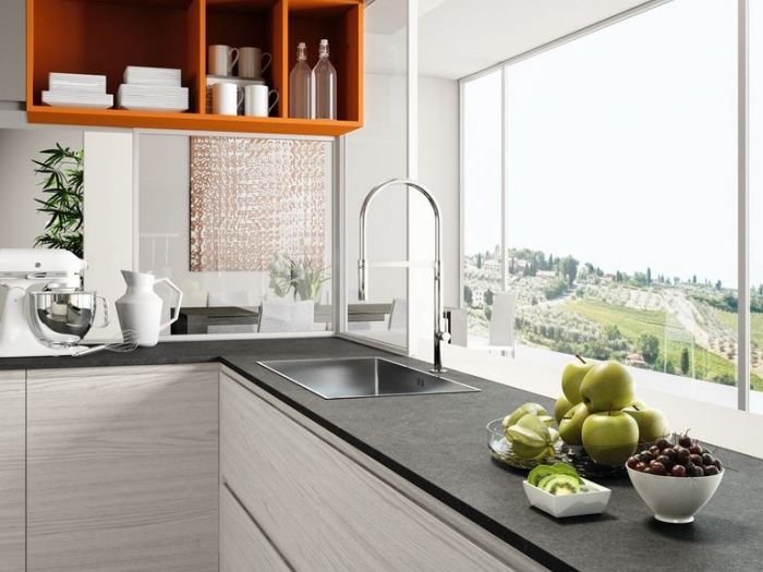 Archisio - Carpenteria Fabbro Alma - Progetto Marmo per cucine