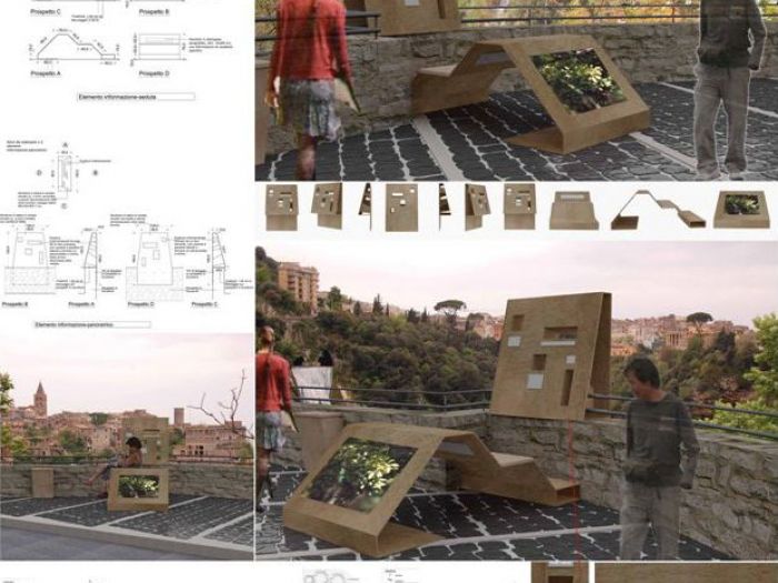 Archisio - Pstudio - Progetto Aree attrezzate per la valorizzazione della coltura delluva pizzutello a tivoli
