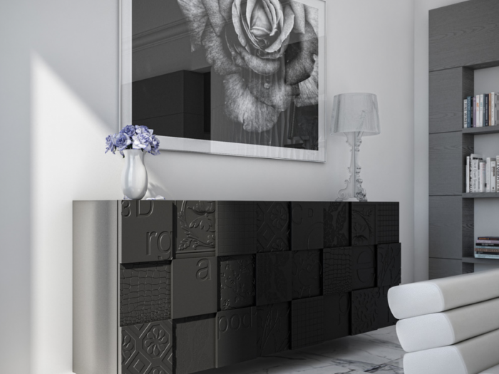 Archisio - 3d Gianluca Romano - Progetto Blackwhite house