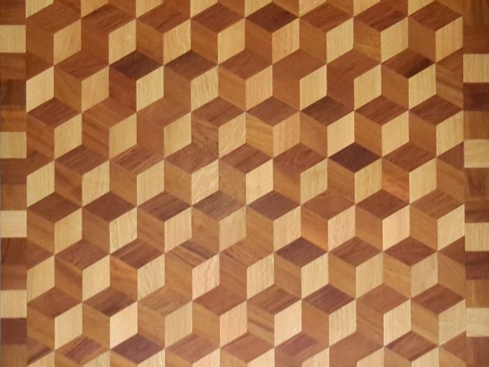 Archisio - Non Solo Legno - Progetto Pavimenti a quadrotte in legno