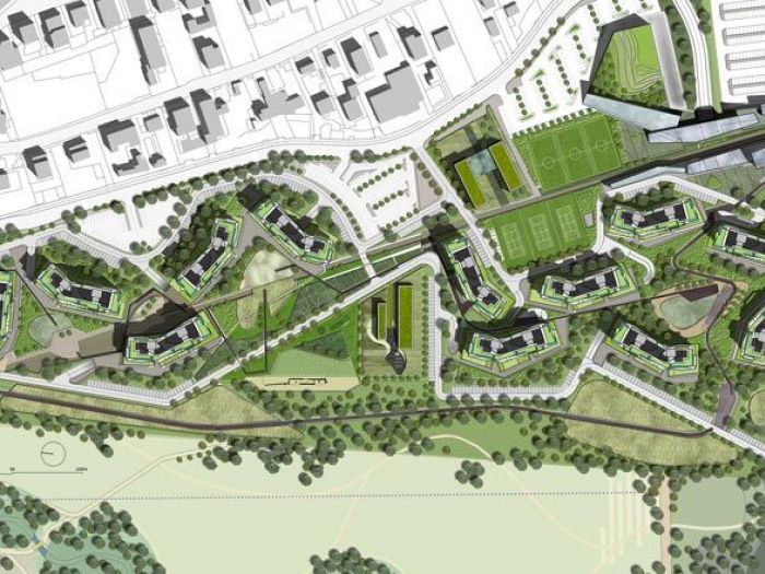 Archisio - Enzo Calabrese - Progetto Torrenova park citya green life project