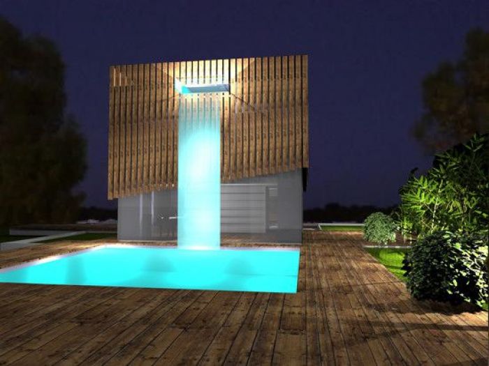 Archisio - Paolo Del Grande Architetto - Progetto Villa roof pool