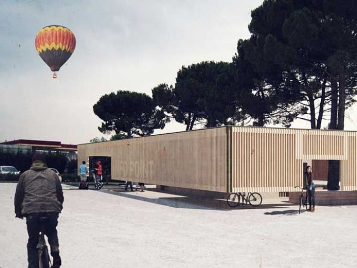 Archisio - Clab Architettura - Progetto Info pointPeschiera dg