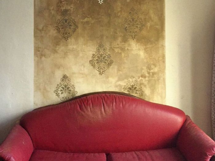 Archisio - Annalisa Alluto - Progetto Muri delabre e tappezzerie dipinte restauro di pitture murali e affreschi