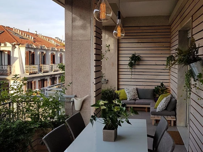 Archisio - Suingiardino Snc - Progetto Terrazzo bianco legno