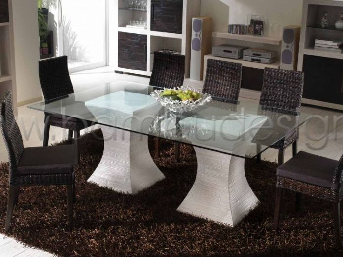 Archisio - Bambu Design - Progetto Tavoli basi tavolo sedie poltroncine