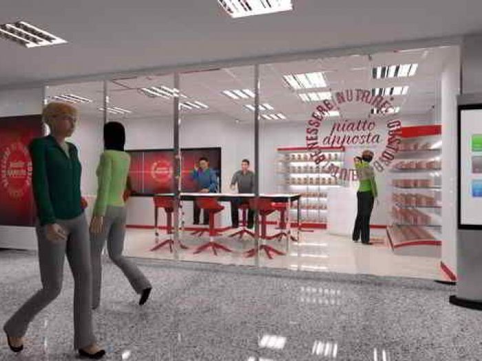 Archisio - Disegnatorecad - Progetto Rendering locali negozi
