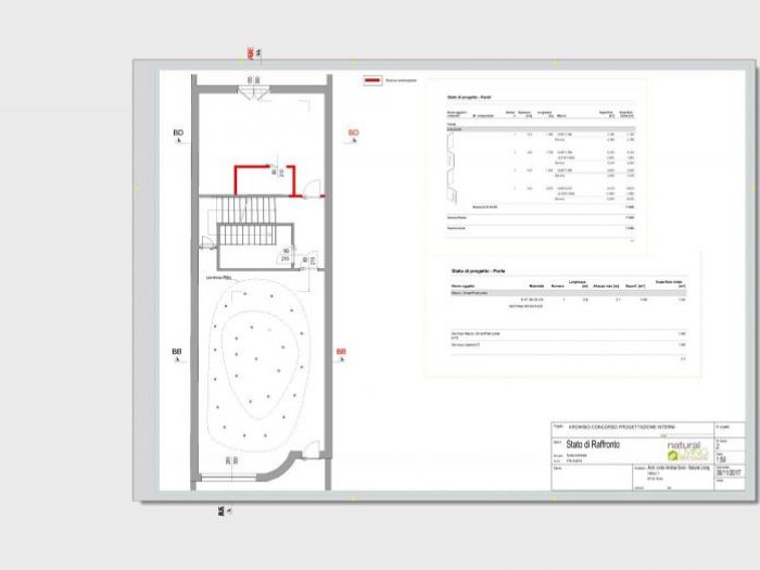 Archisio - Andrea Sorci Natural Living - Progetto Ipotesi di ristrutturazione villa a roma