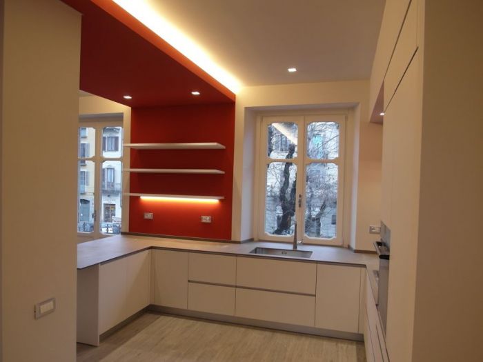 Archisio - Symmetria Ristrutturazioni Edili - Progetto Progetto ristrutturazione completa di un appartamento a torino to