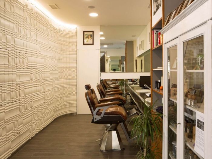 Archisio - Daniele Morgantini - Progetto I monticelli - barber shop e centro estetico