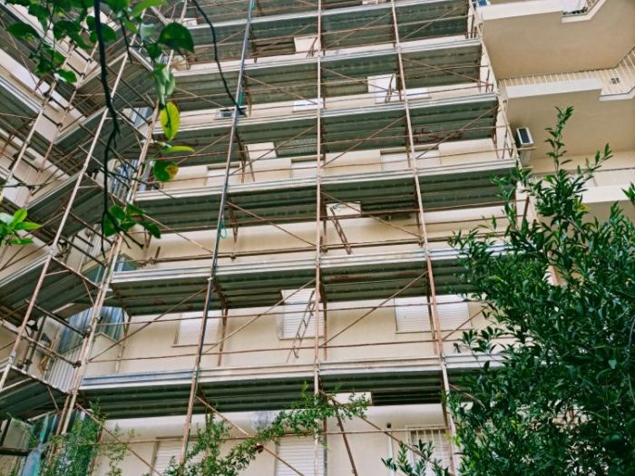 Archisio - Fontana Giovanni Ponteggi - Progetto Montaggio ponteggio telai e tubi e giunti