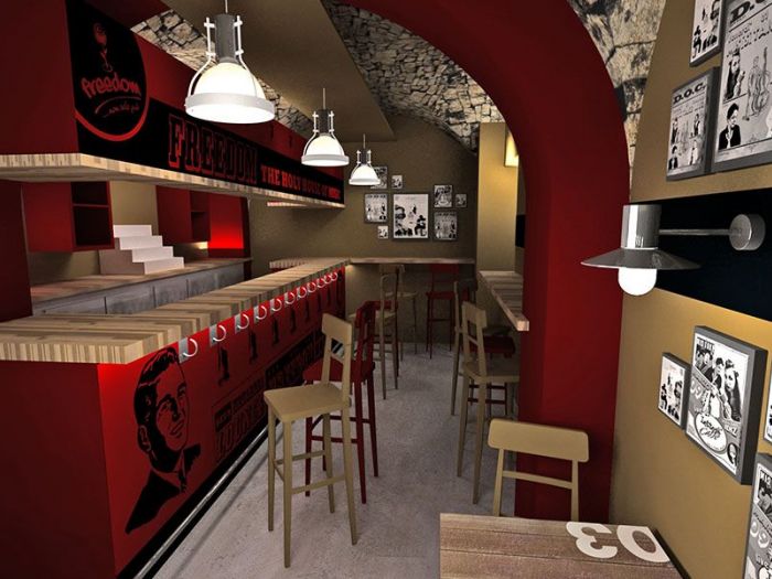 Archisio - Flli Emanuele E Massimiliano Ercolani - Progetto Freedom pub