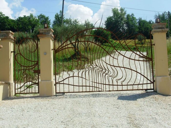 Archisio - Ferro Battuto Bottega Del Fabbro - Progetto Ringhiere in ferro