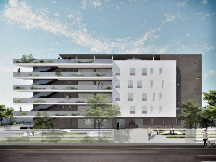 Archisio - Gianluigi Sylos Labini - Smn Architetti - Progetto Residenza sanitaria assistenziale in viale pasteur Bari