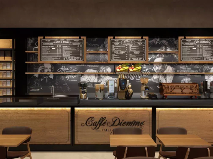 Archisio - Dwaa - Progetto Caff diemme italian attitude