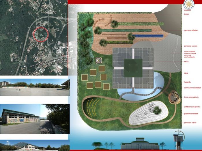 Archisio - Studio Di Architettura Sostenibile Fasano - Progetto Riqualificazione dellarea dellex macello in parco didattico della biodiversit