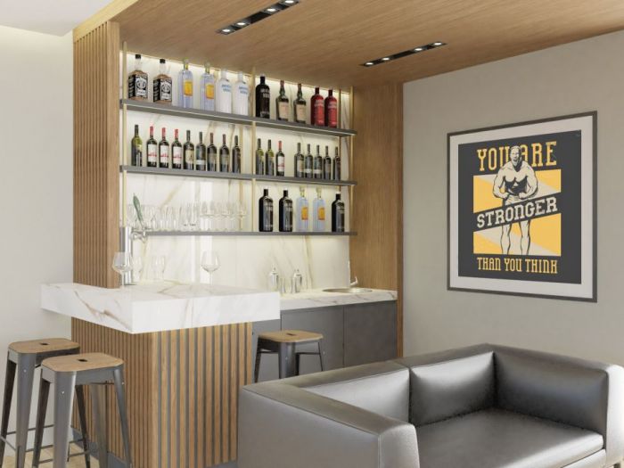 Archisio - Arcangelo Primato - Progetto Area relax palestra