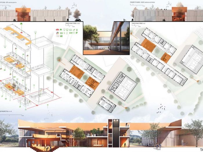 Archisio - M3 Studio Di Progettazione - Progetto Concorso 503 - competition 503
