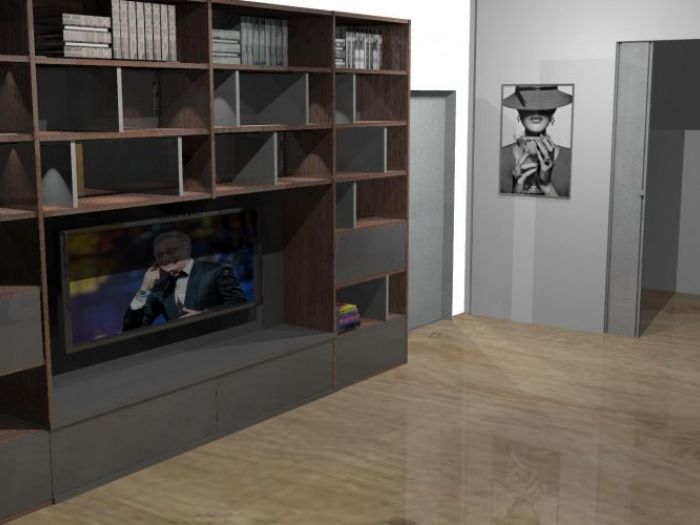 Archisio - Mhid Maiocchi House Interior Designer - Progetto Libreria