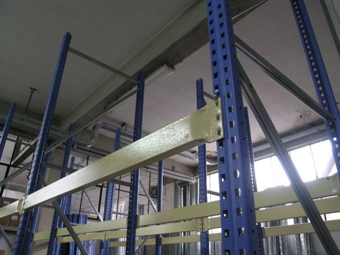 Archisio - Castellani srl - Progetto Scaffalature metalliche industriali portapallets