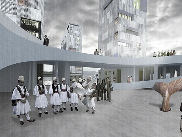 Archisio - Domenico Pastore - Progetto Tirana student city