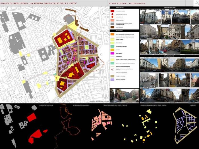 Archisio - Alessandra Pascarella - Progetto Porta orientale del centro antico di napoli