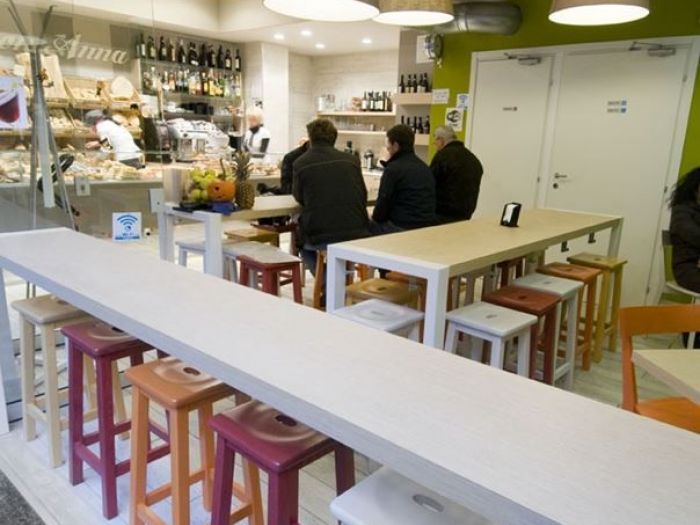 Archisio - Federico Dubini - Progetto Maison annaPanificio pasticceria caffetteria e gastronomia