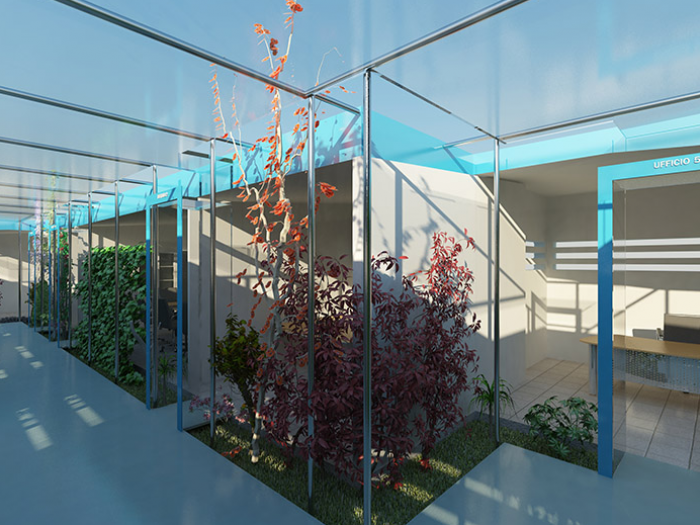 Archisio - Studiorosasco - Progetto Ampliamento edificio uffici