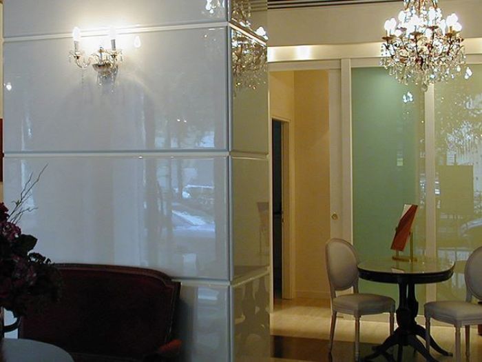 Archisio - Falegnameria Franciacorta Snc - Progetto 7 ottica e gioielleria - arredamento ottica