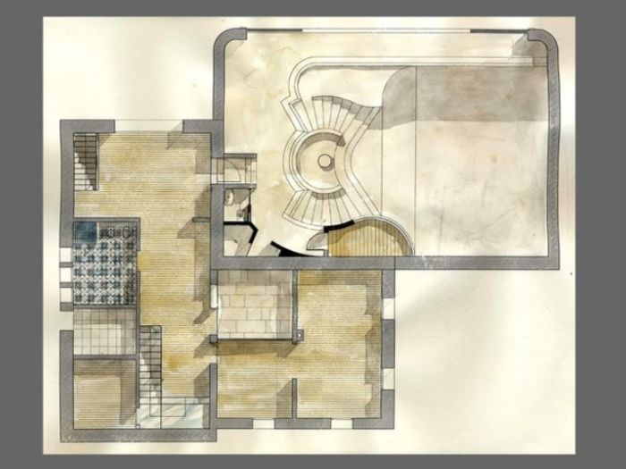 Archisio - Dario Poles - Progetto Interior design villa strasburgo