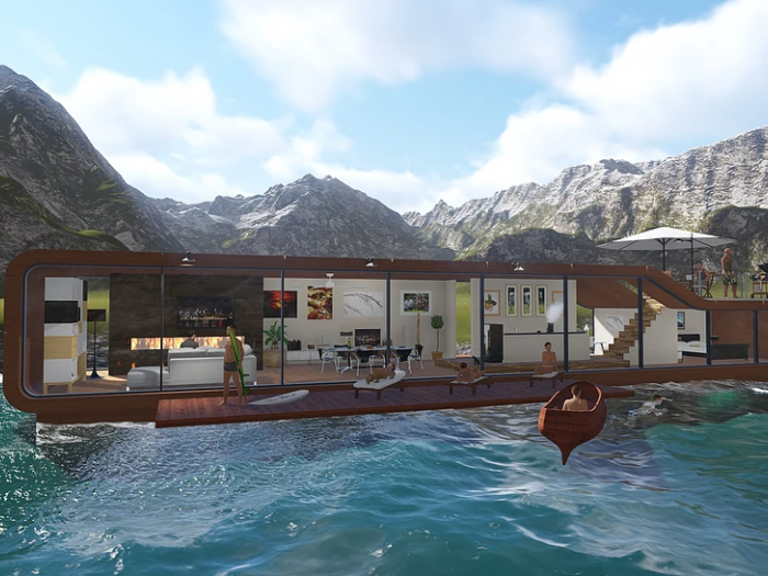 Archisio - Salvatore Macr - 3d Architecture Specialist - Progetto Water house