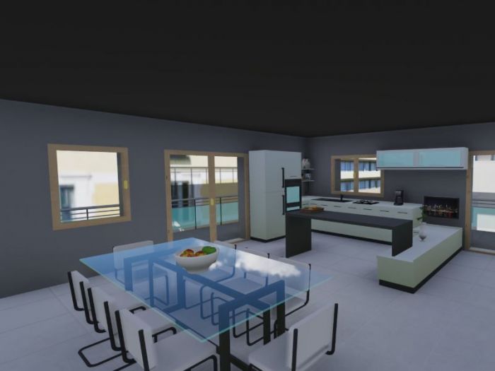 Archisio - Extrend - Progetto Progettazione grafica sale da pranzo