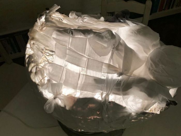 Archisio - Sandra Scanu - Progetto Lampada in tessuto