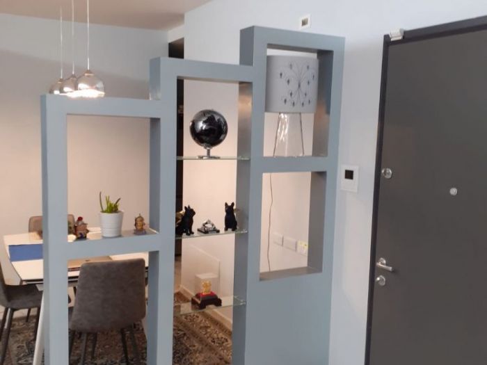 Archisio - Mani Srl Ristrutturazini - Progetto Separ in cartongesso e cristallo appartamento zona mezzocammino roma