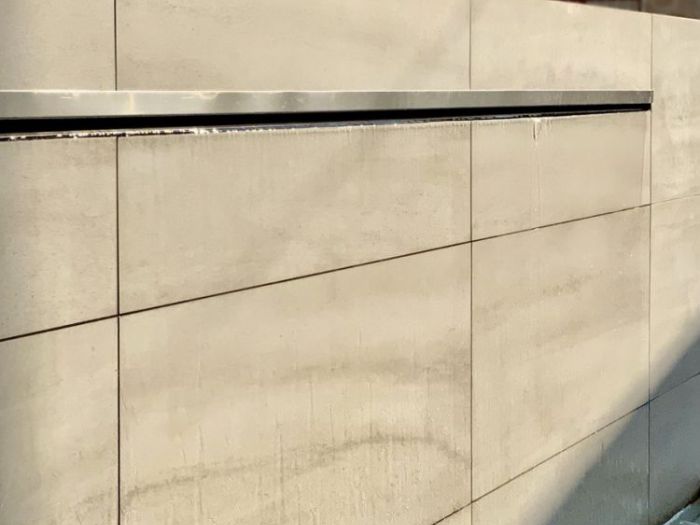 Archisio - Forme Dacqua - Progetto Fontana delle 100 borgate - pareti dacqua