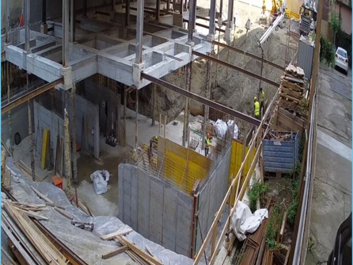 Archisio - Lamuraingegneria Cantiere - Progetto Residenza a parco solari milano