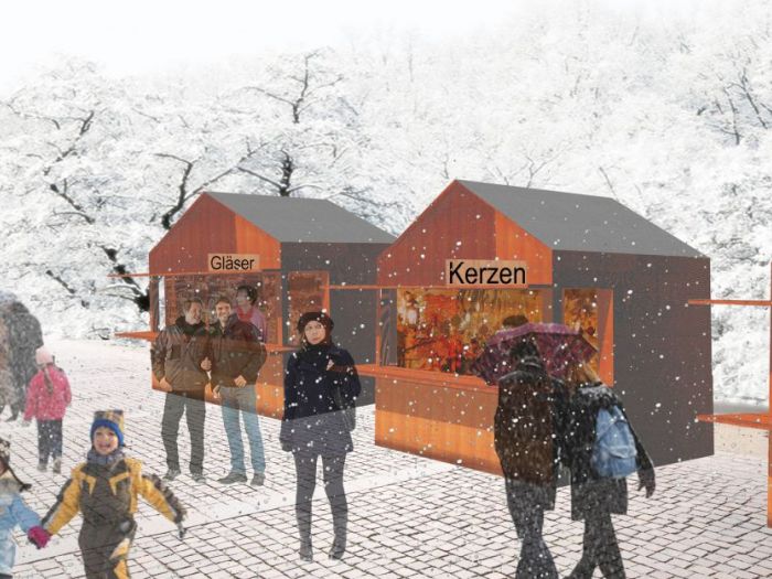 Archisio - Manuel Benedikter - Progetto Mercatino di natale a merano