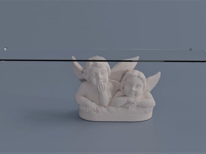 Archisio - Dablec Di Tiziano Moletta - Progetto Porta televisore classico angeli