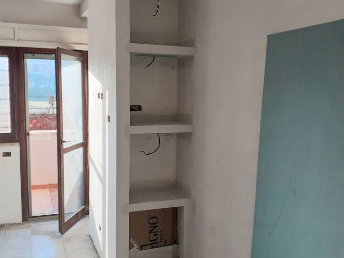 Archisio - Mani Srl Ristrutturazini - Progetto Living roma zona madonnetta