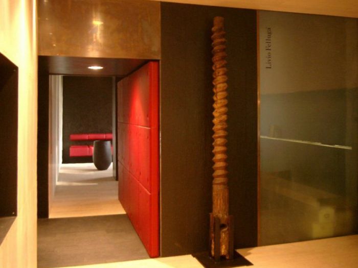 Archisio - Gianni Mondini - Progetto Zona accoglienza azienda vinicola