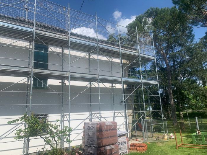 Archisio - Cs Costruzioni Snc - Progetto Ponteggio a faenza