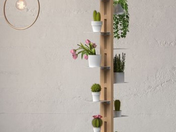 Archisio - Le Zie Di Milano - Progetto Zia floraIl portapiante moderno