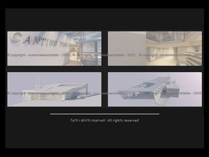 Archisio - Mario Mele - Progetto Cantina vitivinicola - 2025