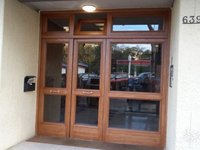 Archisio - Arte Del Legno 86 Snc - Progetto Portoni condominiali in legno roma