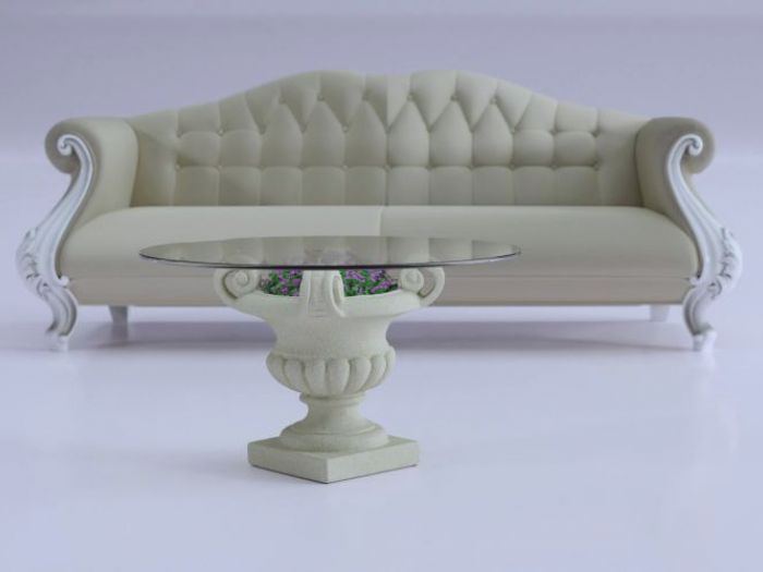 Archisio - Dablec Di Tiziano Moletta - Progetto Tavolino da salotto classico palladio