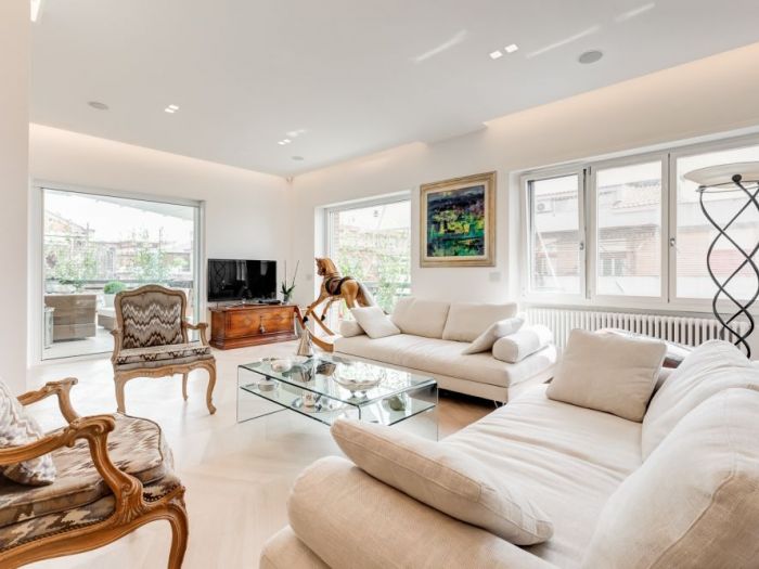 Archisio - Roma Patrizio - Progetto Total white mq136 roma quartiere talenti 2018