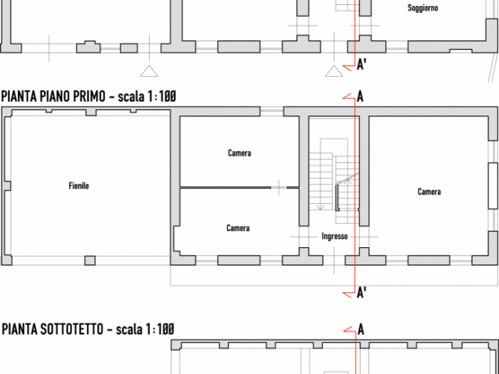 Archisio - Studio Ferretti - Progetto Recupero di un casale