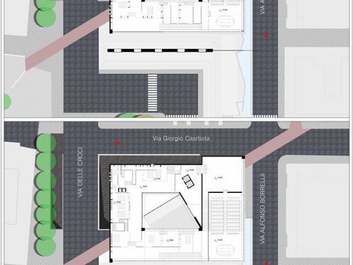 Archisio - Arch Giovanni Di Maria - Progetto Biblioteca francesco crispi