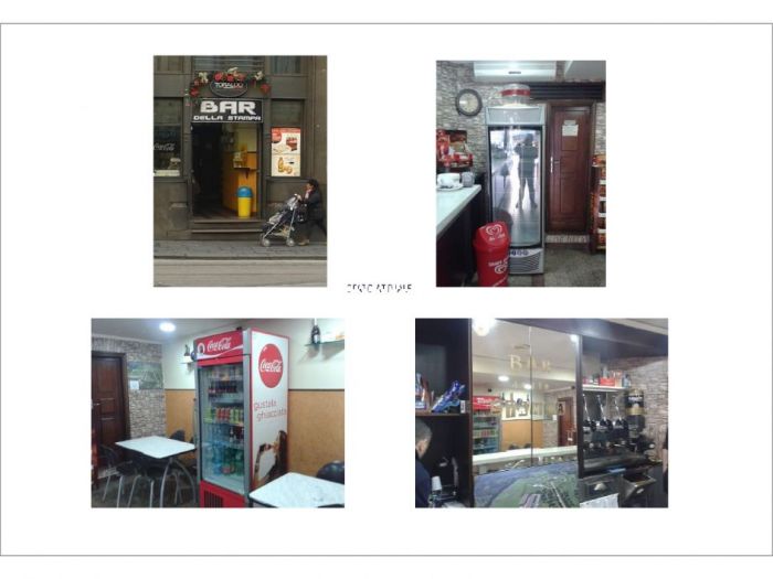 Archisio - Michele Mele - Progetto Restyling completo di un bar stile moderno